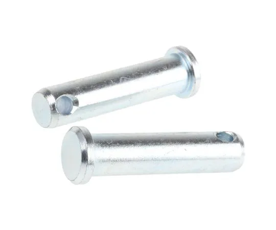 63-6735-17　1-1/2in Bright Zinc Plated Steel Clevis Pin, 3/8in Diameter　839-038