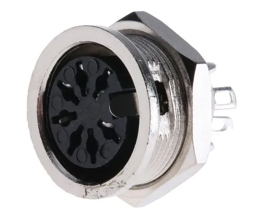 63-6674-38　RS PRO 7 Pole Din Socket, 4A, 100 V ac　490-999