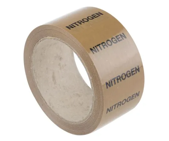 63-6720-08　RS PRO beige PP, Vinyl Pipe Marking Tape, text Nitrogen, Dim. W 50mm x L 33m　711-463
