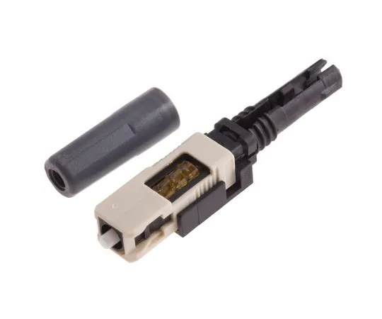 63-6790-88　RS PRO, SC, PC Multimode Simplex Fibre Optic Connector, OM3 50/125μm Fibre Size, 0.5dB Insertion Loss　121-4213