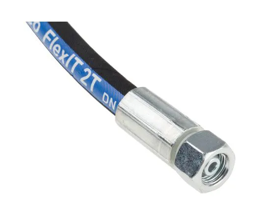 63-6762-49　1962mm Synthetic Rubber Hydraulic Hose Assembly, 400bar Max Pressure　110-1997