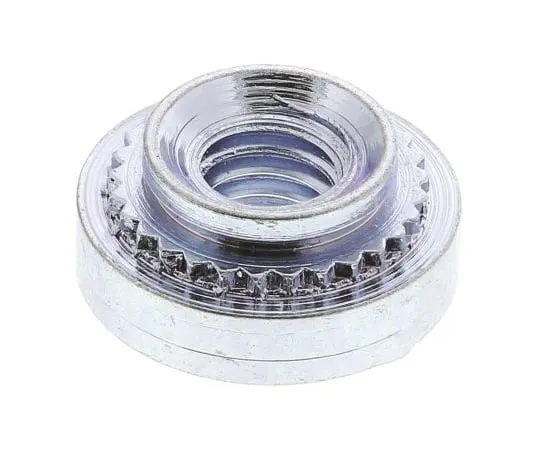 63-6733-53　RS PRO Clear Passivated, Zinc Steel Clinch Nut, M3　827-603