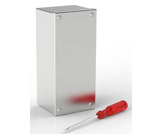 63-6814-01　RS PRO 304 Stainless Steel Satin Adaptable Enclosure Box, 0 Knockouts 220mm x 100 mm x 85mm　121-9695
