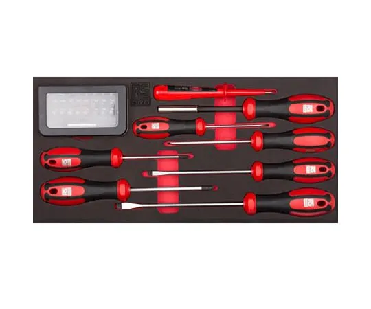 63-6978-83　RS Pro Standard Hexagon, Phillips, Pozidriv, Slotted, Torx Screwdriver Set 39 Piece　125-3059