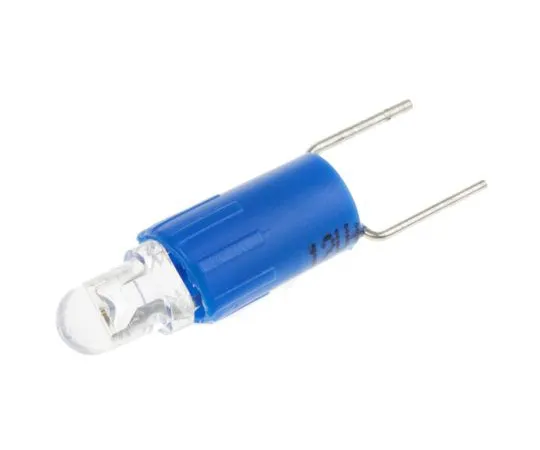 63-6582-64　LED Reflector Bulb, Bi-Pin, Blue, Single Chip, 3 mm Lamp, 4.25mm dia., 12V ac/dc　205-511