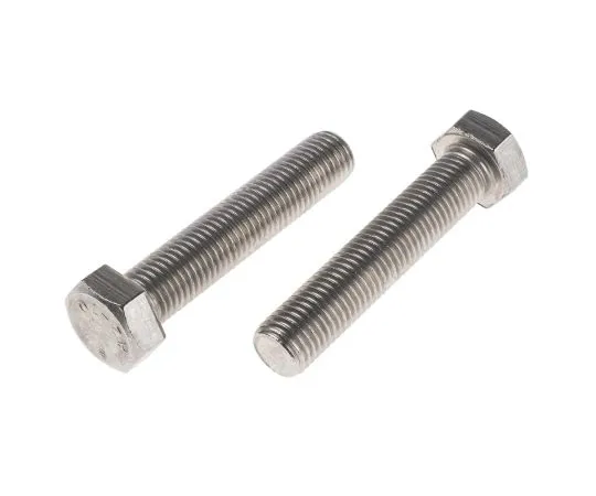 63-6610-34　Plain Stainless Steel Hex M20 x 100mm Set Screw　276-752