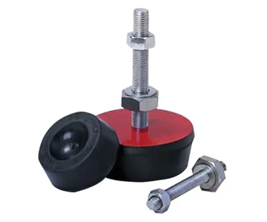 63-7010-02　RS PRO Cylindrical M12 Zinc Plated Steel Anti-Vibration Mount 120-300 Compression Load ,90mm dia. Natural Rubber +100°C　126-5970