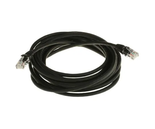 63-6703-55　RS PRO Black LSZH Cat5e Cable U/UTP, 5m Male RJ45/Male RJ45 Terminated　556-887