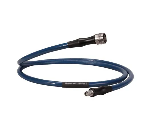 63-7027-20　Huber & Suhner Blue Male N to Male SMA Coaxial Cable, 50 Ω, TL-8A　TL8A-11N-11SMA-01500-51
