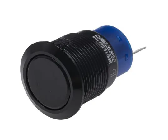 63-6778-14　RS PRO Single Pole Double Throw (SPDT) Latching Push Button Switch, IP67, 19.2 (Dia.)mm, Panel Mount, 250V ac　111-5834
