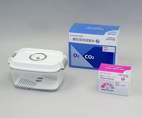 4-2743-01　［Discontinued］Anaerobic Environment Regulator CULTURE-TECH (Adjuster + indicator) 20 Set + BOX　AN-B-FS