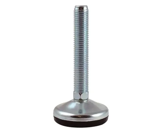 63-7006-16　RS PRO Stainless Steel Adjustable Feet 50mm Dia. 119mm 1500kg Static load Capacity ,100mm M12 5° Tilt Angle　126-3551