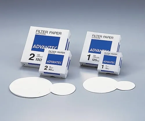 6-8734-02　［Discontinued］Qualitative Filter Paper No.1 Φ70mm 100 Pieces　11070