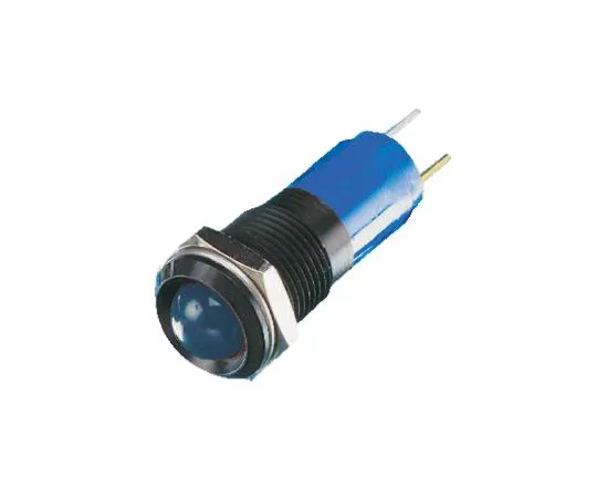 63-6583-06　RS PRO Blue Indicator, 24 V ac/dc, 14mm Mounting Hole Size, Tab Termination, IP67　206-176