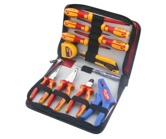 63-6979-23　RS Pro 12 Piece Insulated Pliers and Screwdriver Set　125-3100
