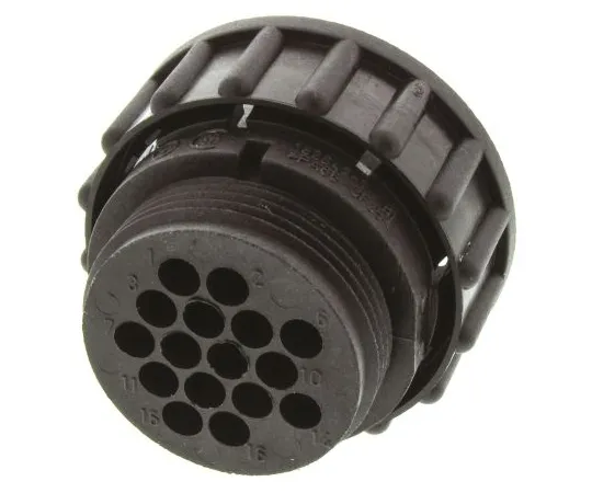 63-6623-47　Round Connector Series 1 Series 16 Pole Female　182642-1