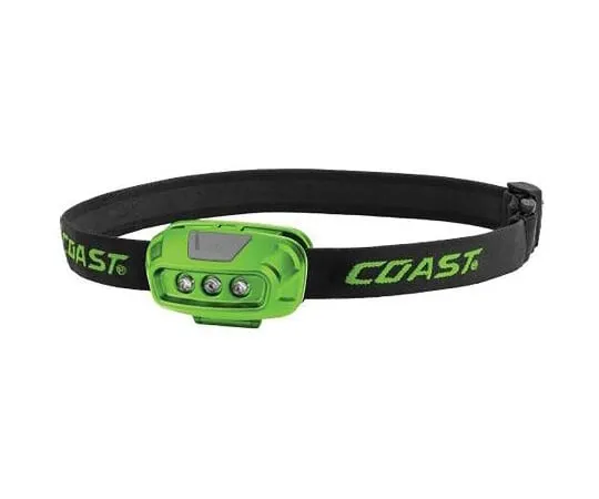 63-7011-21　Coast FL14 LED Head Torch - , 37 lm　FL14 Green