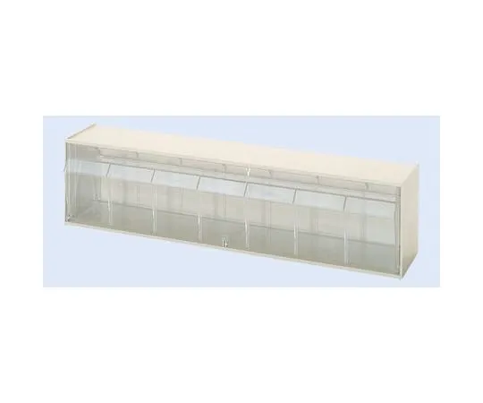 63-6692-33　RS PRO 9 Tilt Drawer Unit, PP, 77mm x 600mm x 51mm　519-289