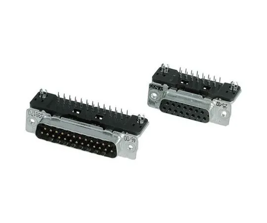 63-7330-32　TE Connectivity Amplimite HD-20 Series, 9 Way Right Angle Through Hole Eurostyle PCB D-Sub Connector Socket, 2.74mm　1-106505-2