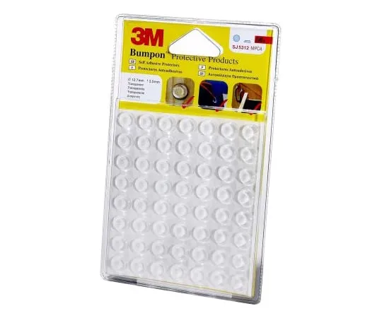 63-6747-36　Rubber Foot Clear Height: 3.66 mm w/Adhesive　SJ5312