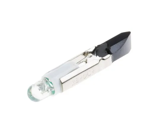 63-6581-72　LED Reflector Bulb, Telephone Slide, Green, Single Chip, 5.5mm dia., 28V ac/dc　204-243