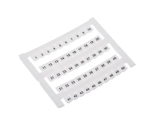 63-6678-68　Marker Card for *** with DIN Rail Terminal　501-629