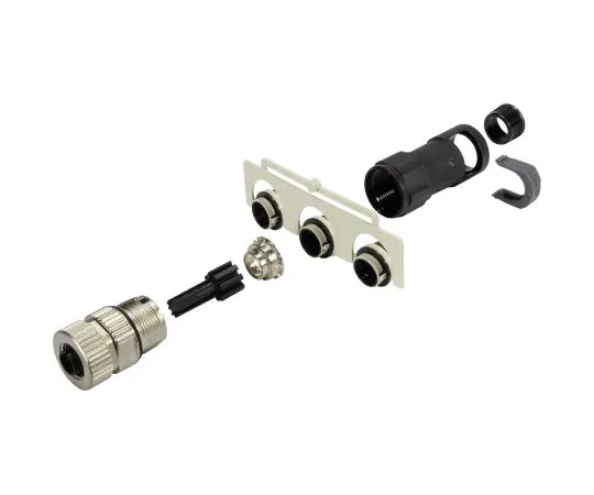 63-6767-94　Round Connectors M12 Series Contact Contacts: Female 5-Pole  Male　21038122511