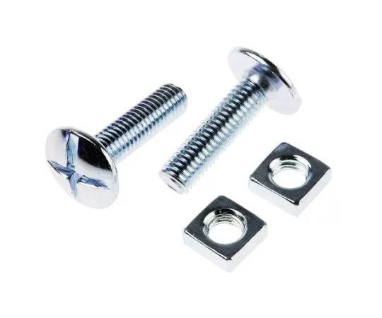 63-6611-26　Bright Zinc Plated Steel Roofing Bolt, M8 x 30mm　277-705