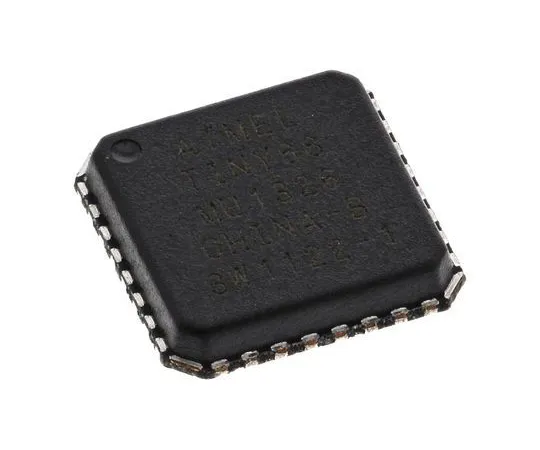 63-7029-52　Microchip Technology ATTINY88-MU, 8bit AVR Microcontroller, 12MHz, 8 kB Flash, 32-Pin QFN/MLF　ATTINY88-MU