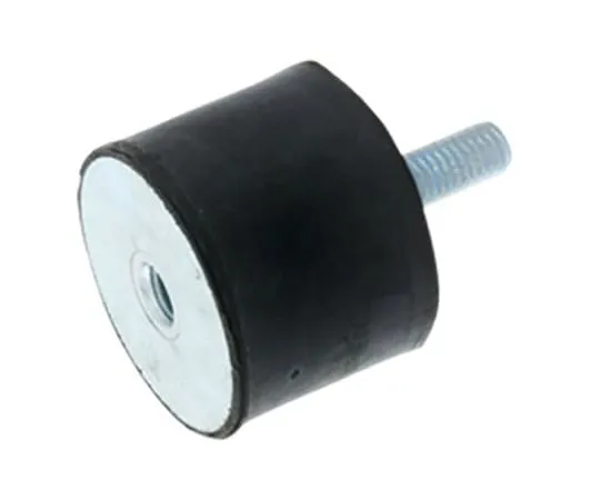 63-7008-38　RS PRO 35mm Stud Mount M10 60mm Diameter 252.78kg Compression Load, Male to Female Natural Rubber　126-4329