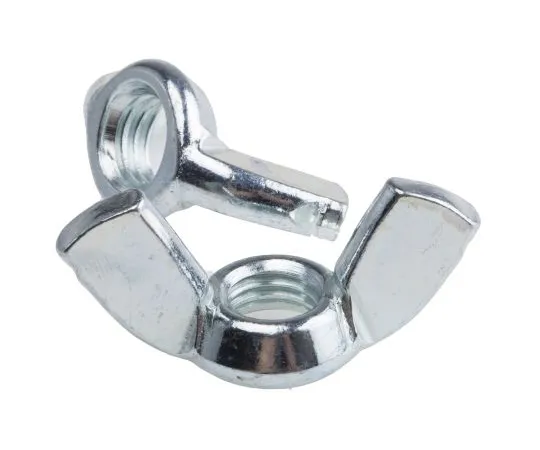 63-6694-19　62mm Bright Zinc Plated Steel Wingnut, M12　521-901