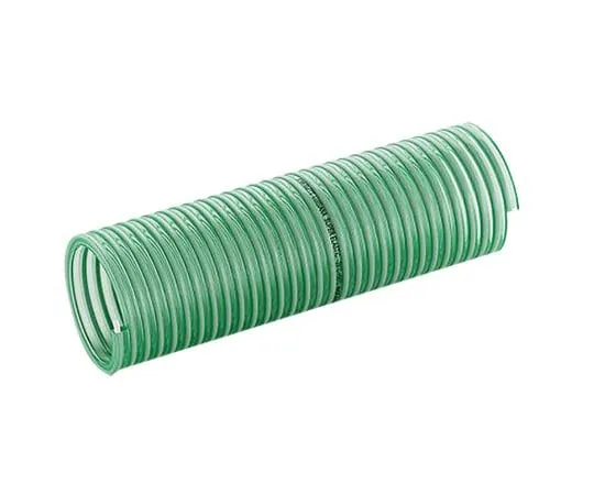 63-6993-12　Merlett Plastics PVC Hose, Green, 58.2mm External Diameter, 5m Long, Reinforced, 200mm B*** Radius, Liquid Applications　911022050005G