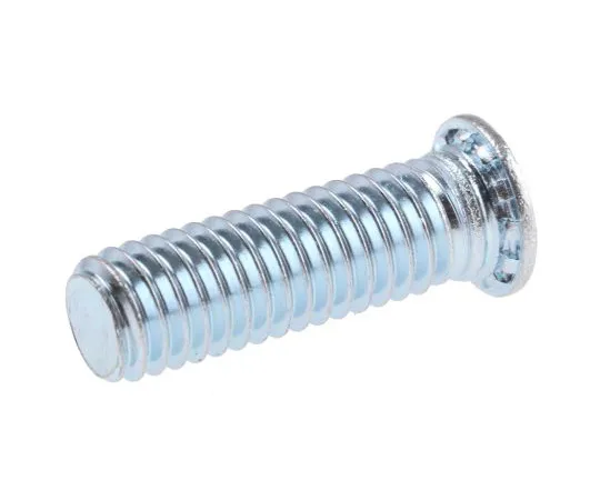 63-6733-40　RS PRO Steel Zinc plated & clear Passivated Self Clinching Stud, M6, length-20mm　827-445