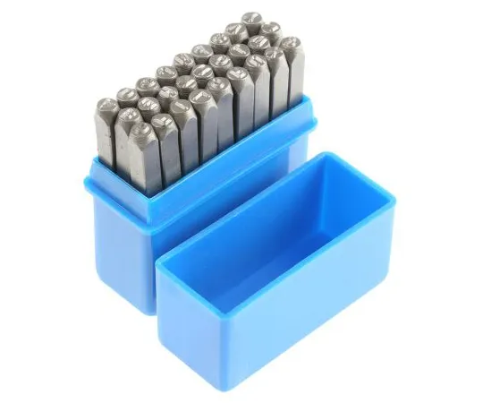 63-6605-03　RS PRO 3mm x 27 Piece Engraving Punch Set, (&, Letters: A → Z)　251-738