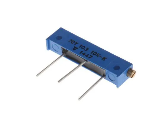 63-7351-39　10kΩ Through Hole Trimmer Potentiometer 1W Side Adjust Vishay 70Y Series　M70Y103KB25
