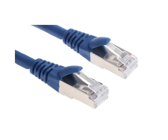 63-6703-18　RS PRO Blue Cat6 Cable, F/UTP, Male RJ45/Male RJ45, Terminated, 1m　556-685