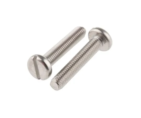 63-6575-91　RS PRO, M3 Pan Head, 16mm Stainless Steel Slot A4 316 Plain　189-333