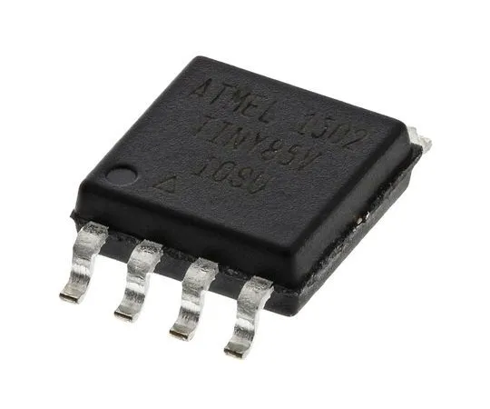 63-7029-41　Microchip ATTINY85V-10SU, 8bit AVR Microcontroller, 10MHz, 8 kB Flash, 8-Pin EIAJ SOIC　ATTINY85V-10SU