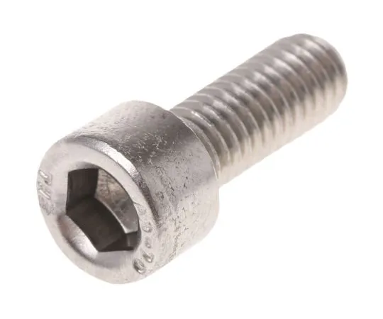 63-6955-95　RS PRO M12 x 35mm Hex Socket Cap Screw Plain Stainless Steel　124-7370
