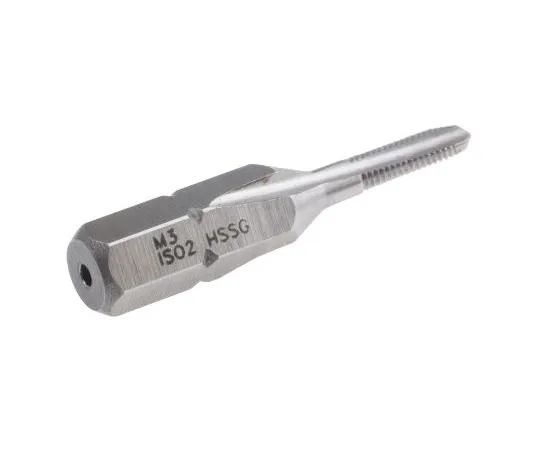 63-6733-77　RS PRO HSS M3 Hexagon Drive Tap Threading Tap　828-139