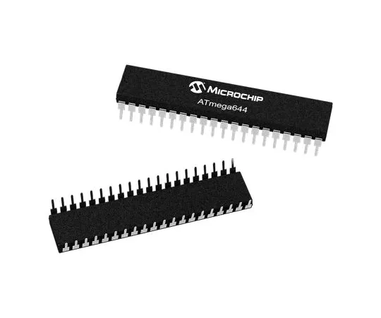 63-7022-35　Microchip Technology ATMEGA644PA-MU, 8bit AVR Microcontroller, 20MHz, 64 kB Flash, 44-Pin VQFN　ATMEGA644PA-MU