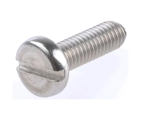 63-6576-10　RS PRO, M6 Pan Head, 20mm Stainless Steel Slot A4 316 Plain　189-535