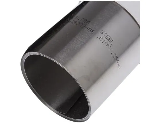 63-6691-92　Steel Shim, 100in x 6in x 0.254mm　518-750