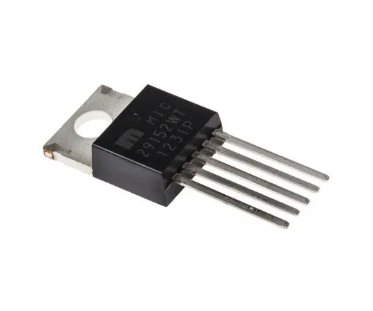63-7353-21　Microchip MIC29152WT, LDO Regulator, 1.5A Adjustable, 1.25 → 26 V, ±1% 5-Pin, TO-220　MIC29152WT