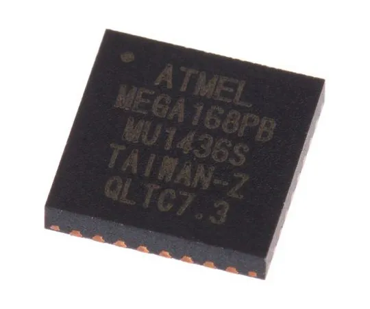 63-7015-34　Microchip Technology ATMEGA168PB-MU, 8bit AVR Microcontroller, 20MHz, 16 kB Flash, 32-Pin VFQFN　ATMEGA168PB-MU