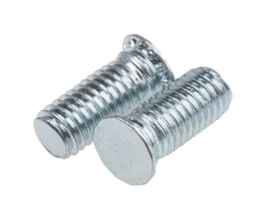 63-6733-33　RS PRO Steel Zinc plated & clear Passivated Self Clinching Stud, M4, length-10mm　827-372