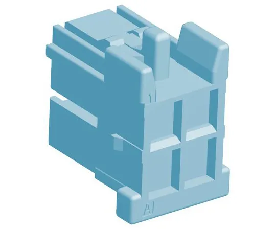 63-6889-25　Connector Housing Male 4 Pole 2 Rows 3.3 mm Grace Inertia Series　2-1971905-2