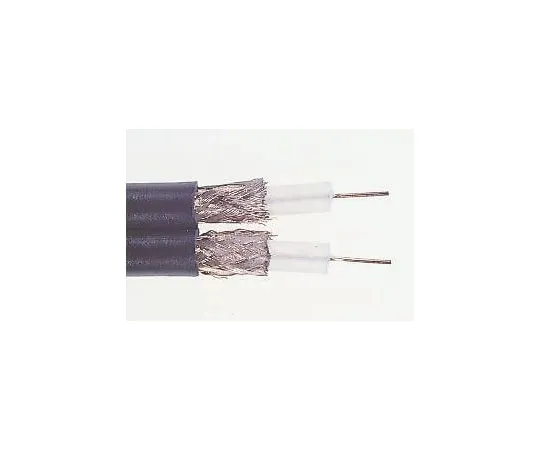 63-7324-84　RS PRO Black Unterminated to Unterminated RG59 Coaxial Cable, 75 Ω 6.12mm OD 100m　521-8284