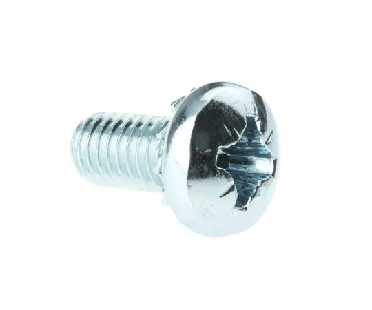 63-6611-70　RS PRO M6 x 12mm Zinc Plated Steel Pan Head Sems Screw, External Tooth Washer　278-770