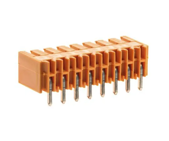 63-7351-10　Weidmüller OMNIMATE SL, 8 Way, 1 Row, Right Angle PCB Header　SL 3.50/08/90G 3.2SN ORBX - 1605130000
